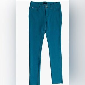 EUC girls MED (10) Teal Skinny Pants